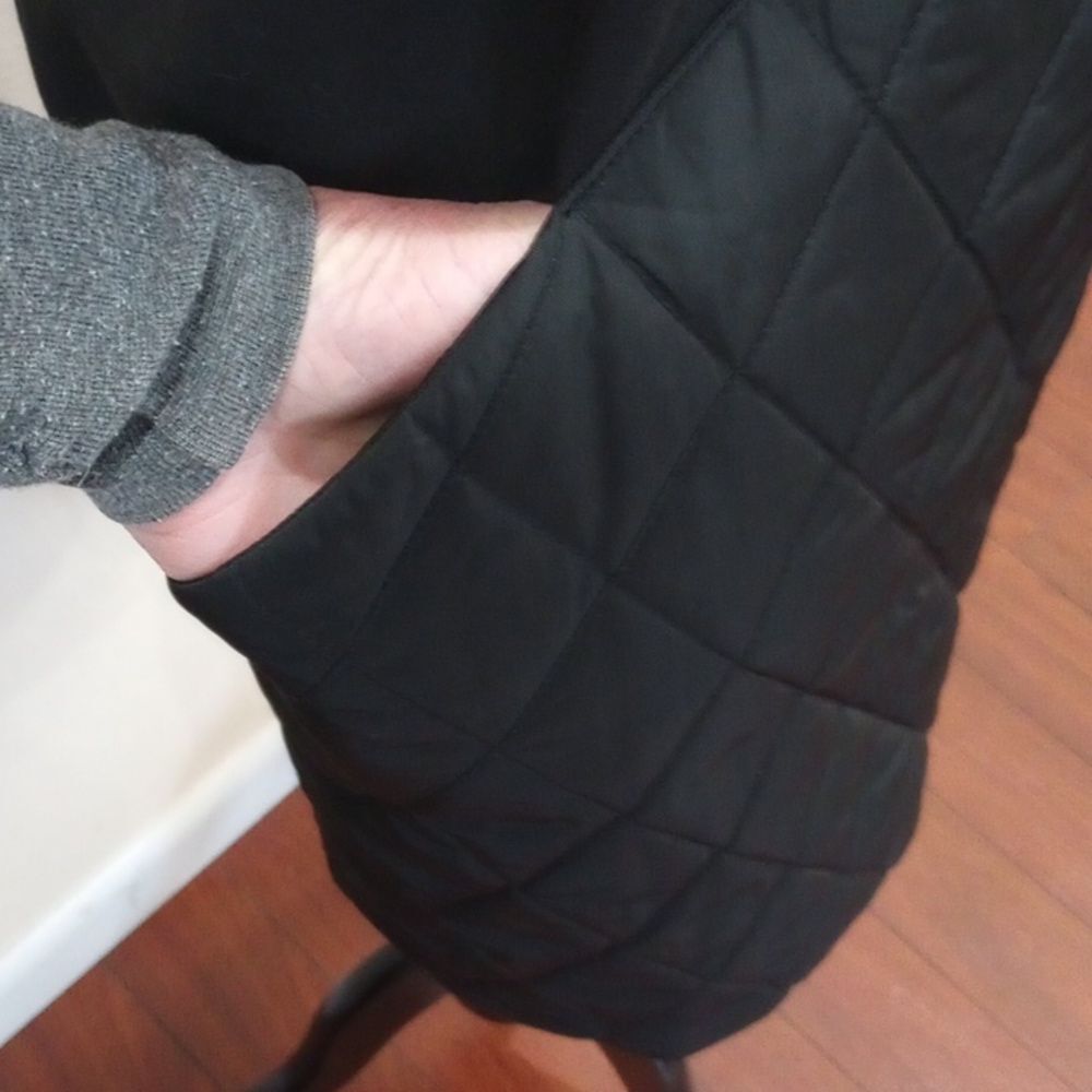 Planet by Lauren G Black Pullover Tunic Dress, OS - Picture 6 of 10